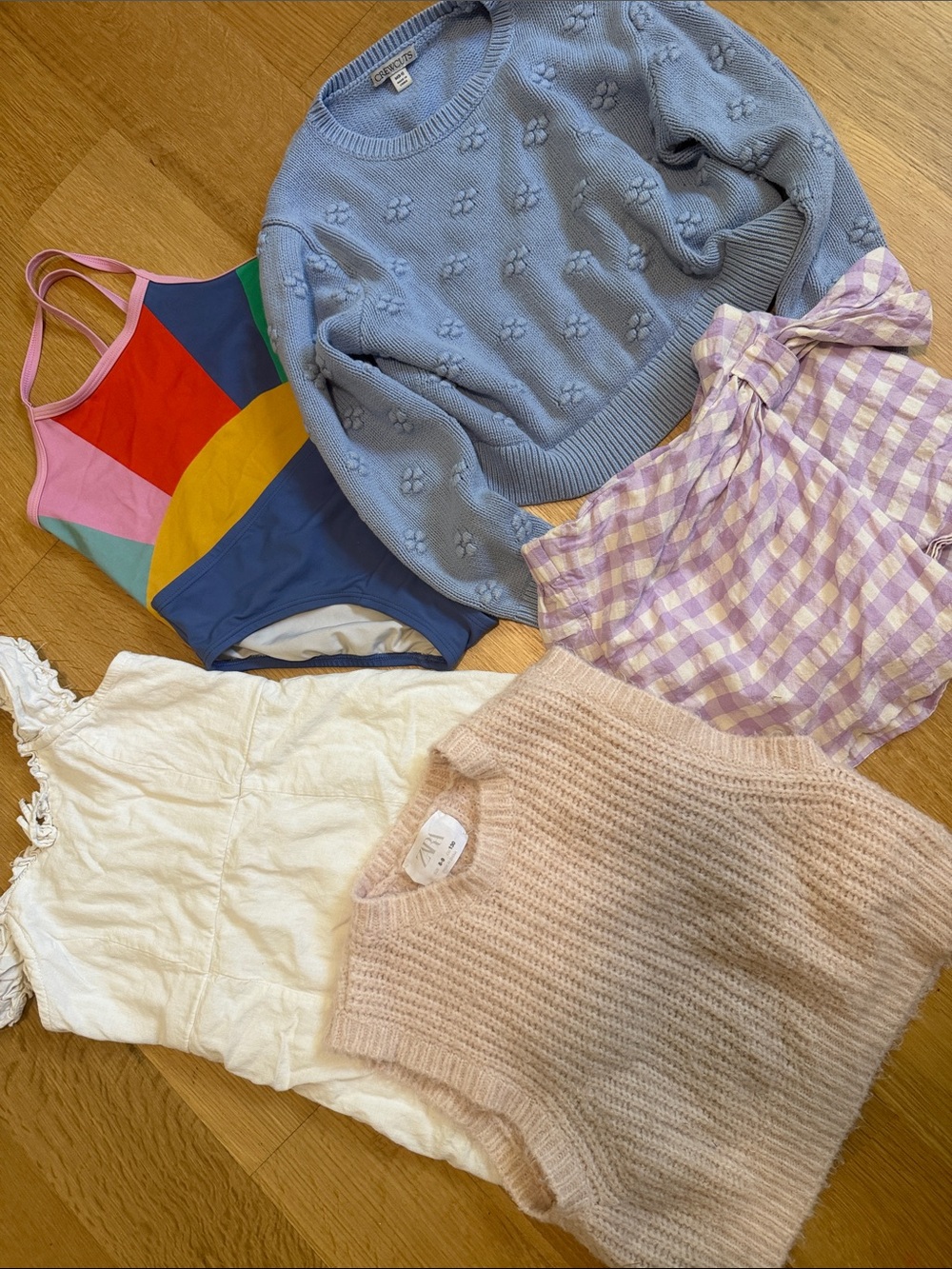 Girls 8-9 lot: Crewcuts, zara, hanna andersson